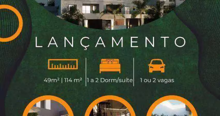 Apartamento com 1 dormitório à venda, 49 m² - jardim bela vista - jaguariúna/sp