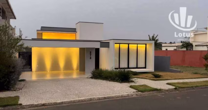 Casa com 3 dormitórios à venda, 205 m² - condomínio residencial lago da barra - jaguariúna/sp