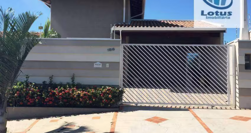 Casa com 3 dormitórios à venda, 140 m² - jardim silvio rinaldi - jaguariúna/sp