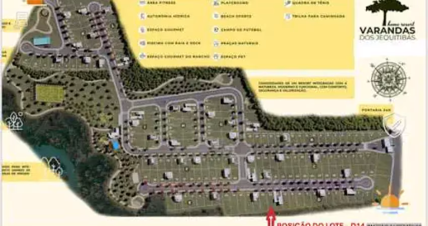 Terreno à venda, 426 m² no varandas dos jequitibás- jaguariúna/sp
