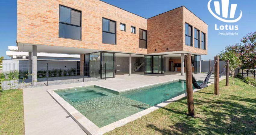 Casa com 4 dormitórios à venda, 320 m² - condomínio tamboré jaguariúna - jaguariúna/sp