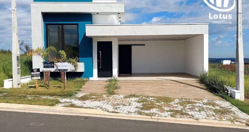 Casa com 3 dormitórios à venda, 140 m² - condomínio la dolce vita - jaguariúna/sp