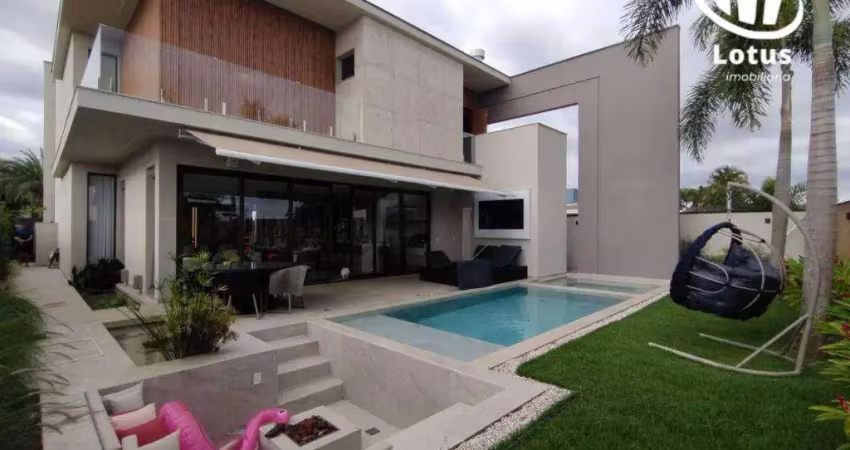 Casa com 3 dormitórios à venda, 440 m² - lago da barra - jaguariúna/sp