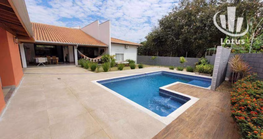Casa com 3 dormitórios à venda, 500 m² por R$ 2.200.000,00 - Condomínio Ana Helena - Jaguariúna/SP