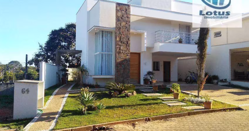 Casa com 3 dormitórios à venda, 200 m² por r$ 1.350.000,00 - condomínio paulista - jaguariúna/sp
