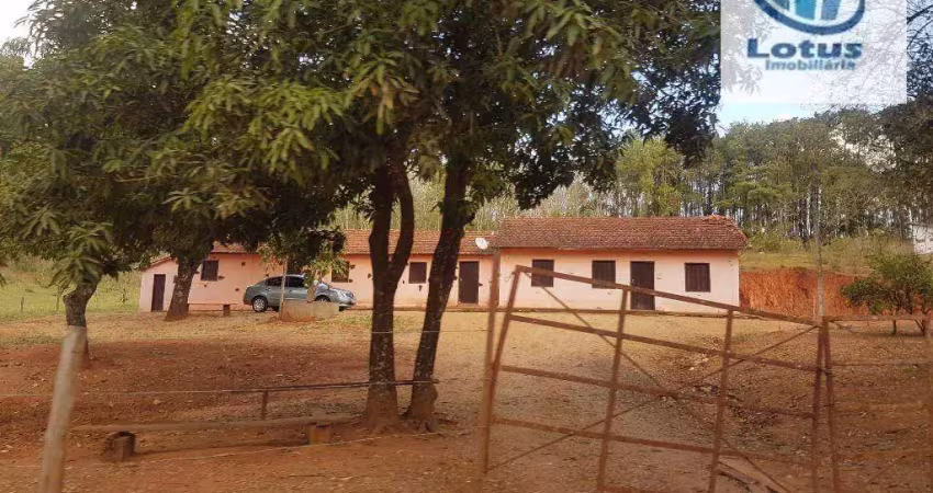 Chácara com 1 dormitório à venda, 20000 m² por r$ 800.000,00 - zona rural - jaguariúna/sp