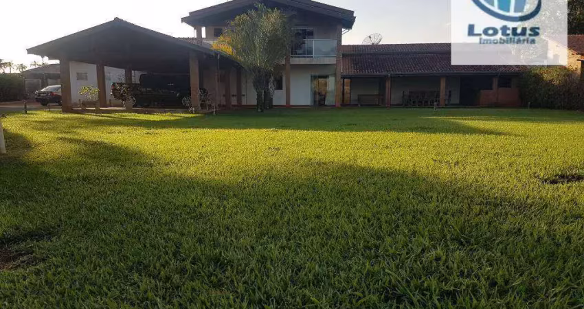 Chácara com 4 dormitórios à venda, 2000 m² por r$ 1.500.000,00 - chácaras santo antônio do jardim - jaguariúna/sp
