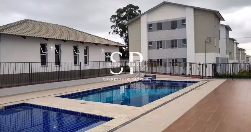 Apartamento no taboão com 2 quartos e 1 vaga por 230 mil - financia minha casa minha vida