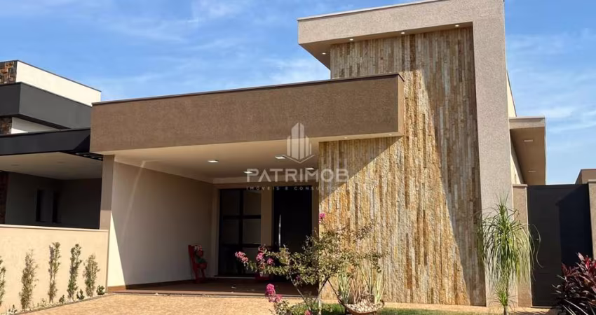 Casa Térrea com 03 Suíte e piscina aquecida em Residencial Valência - Ribeirão Preto