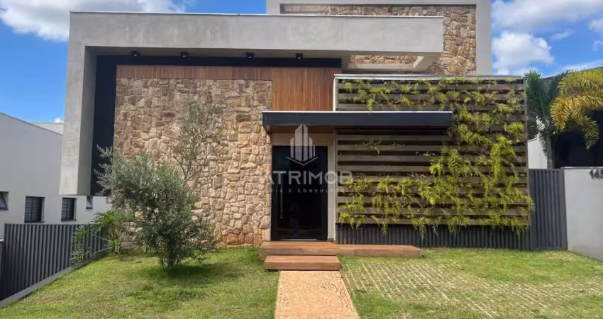 Casa térrea alto padrão' c/ 318m²,  em alphaville 3 - ribeirão preto, sp