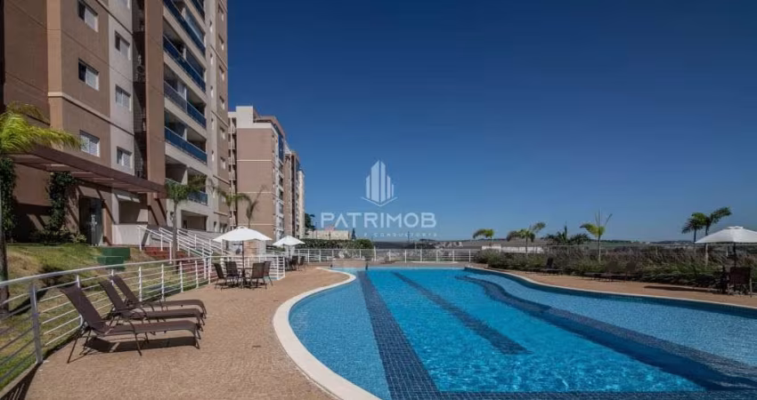 Apartamento 72m², 2 quartos sendo 1 suíte c/ lazer completo em Bonfim Paulista