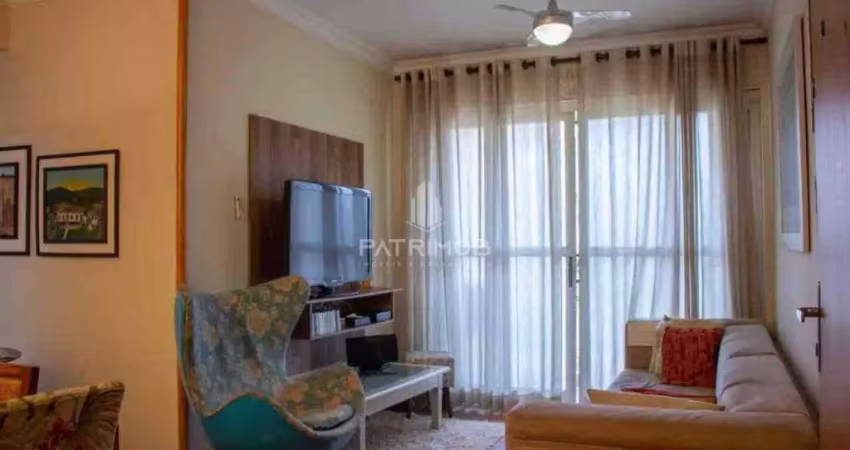 Apartamento 76m², 2 dormitórios c/ suíte, 1 vaga no Centro de Ribeirão Preto