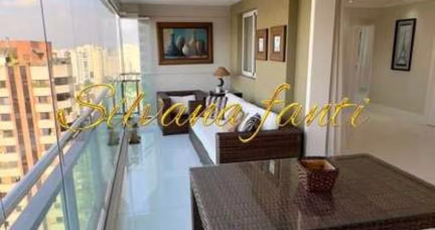 Apartamento à venda no Morumbi 119m² 3 suítes Semi Mobiliado