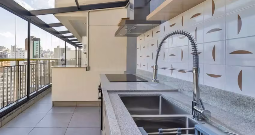 Cobertura para venda em são paulo, campos eliseos, 1 dormitório, 1 banheiro, 1 vaga