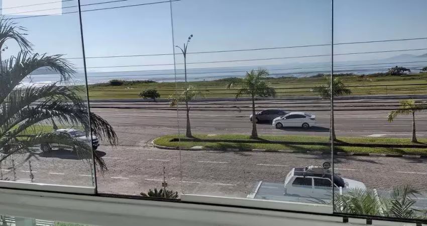 Apartamento de frente para o mar,  com 03 dormitórios no indaiá , caraguatatuba