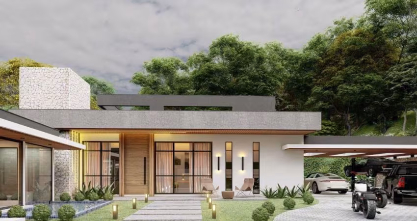 Casa linear, 03 suítes