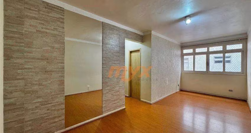 Apartamento com 2 dormitórios para alugar, 80 m² por R$ 2.900,00/mês - Aparecida - Santos/SP