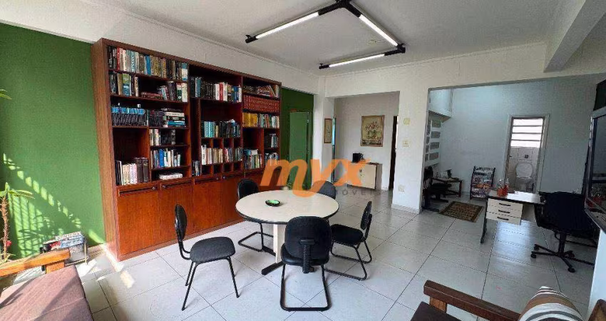 Sala, 129 m² - venda por R$ 199.000,00 ou aluguel por R$ 2.800,00/mês - Centro - Santos/SP