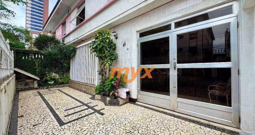 Casa com 4 dormitórios à venda, 223 m² por R$ 1.150.000,00 - Campo Grande - Santos/SP