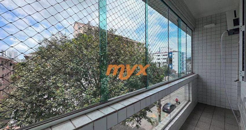 Apartamento com 2 dormitórios à venda, 70 m² por R$ 360.000,00 - Embaré - Santos/SP