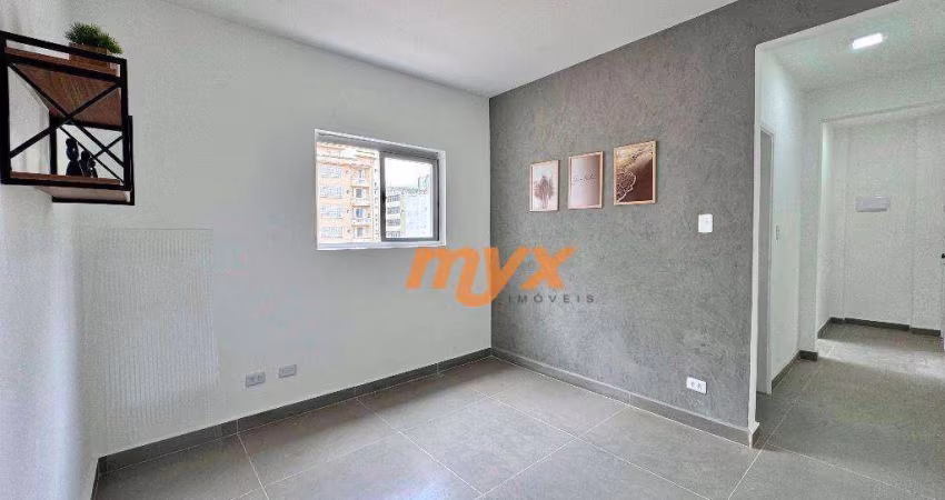 Apartamento à venda, 40 m² por R$ 350.000,00 - Gonzaga - Santos/SP