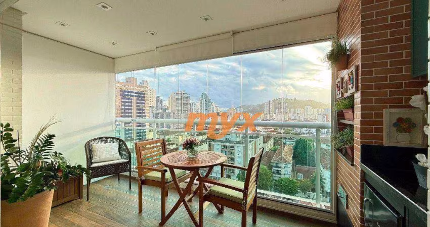 Apartamento com 3 dormitórios à venda, 109 m² por R$ 1.380.000,00 - Gonzaga - Santos/SP