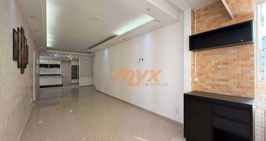 Apartamento com 2 dormitórios à venda, 110 m² por R$ 750.000,00 - Gonzaga - Santos/SP