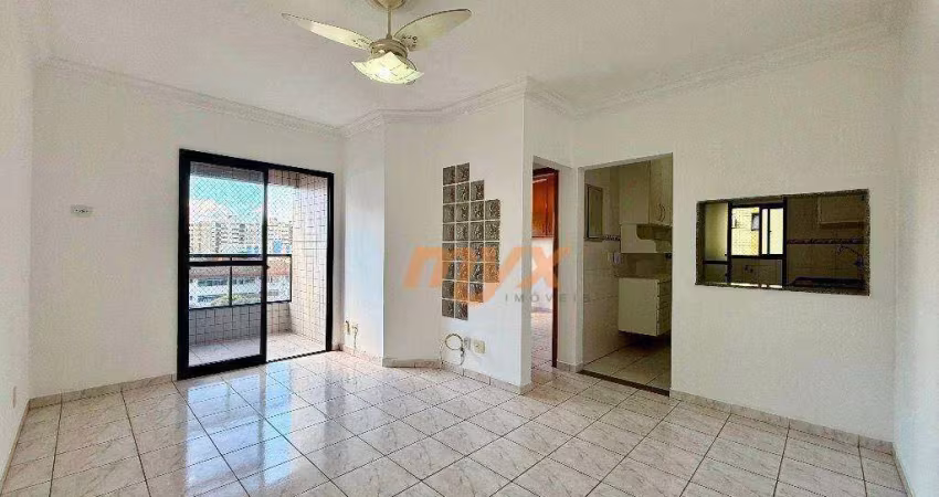 Apartamento com 1 dormitório para alugar, 65 m² por R$ 2.980,00/mês - Embaré - Santos/SP