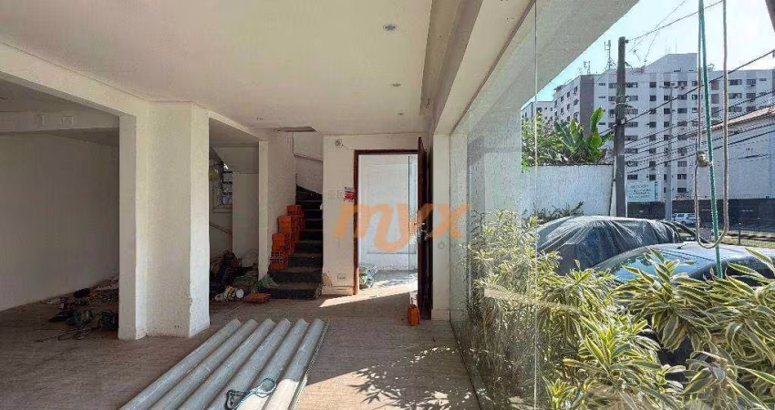 Sobrado com 4 dormitórios, 160 m² - venda por R$ 1.500.000,00 ou aluguel por R$ 6.000,00/mês - Gonzaga - Santos/SP