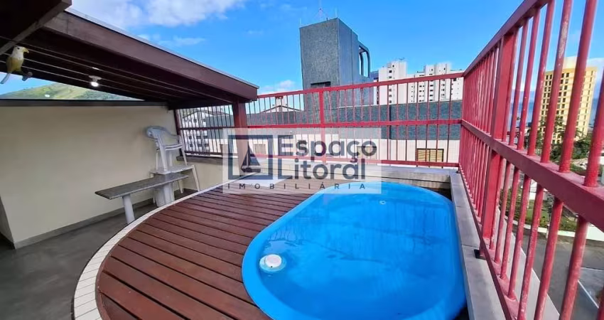 Cobertura com 3 dormitórios à venda, 173 m² por R$ 990.000,00 - Martim de Sá - Caraguatatuba/SP