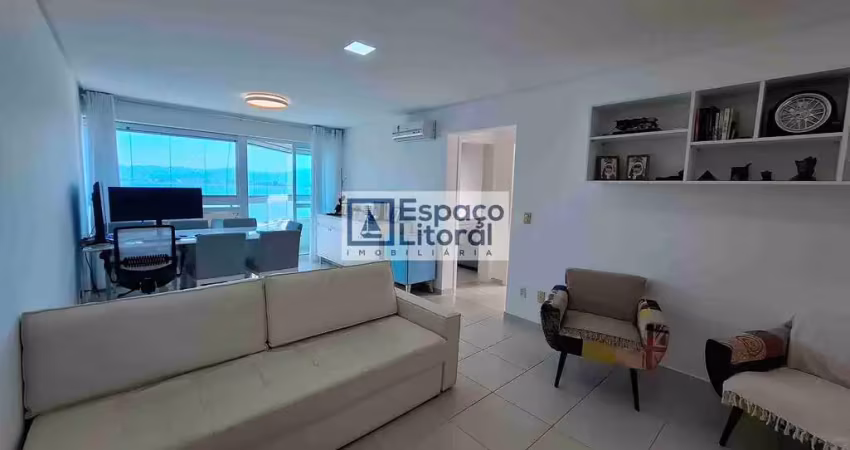 Apartamento pé na areia com 2 dormitórios sendo 1 suíte, para venda e locação, prainha - caraguatat