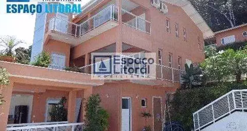 Sobrado à venda 4 quartos, 4 suites, 3 vagas, 750m², martim de sá, caraguatatuba - sp