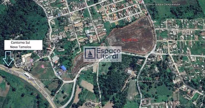 Oportunidade para investimento , área à venda com zoneamento zmv1com  74.156 m²,  pegorelli, caragu
