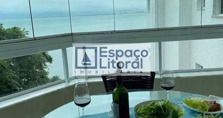 Locação apartamento pé na areia, 75m², 2 dormitórios sendo 1 suíte, prainha - caraguatatuba, sp