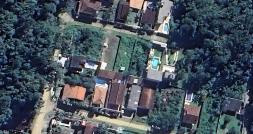 Terreno em condomínio fechado à venda no Massaguaçu, Caraguatatuba 