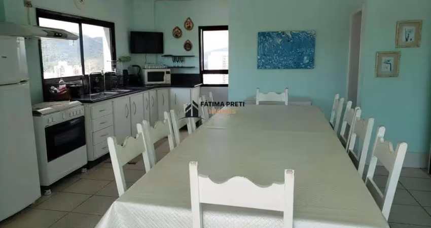 Cobertura para venda em guarujá, astúrias, 3 dormitórios, 2 suítes, 1 banheiro, 2 vagas