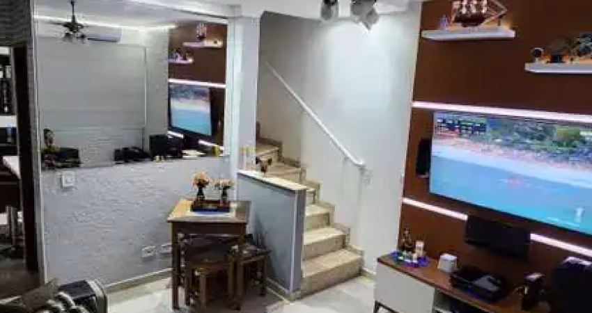Village para venda em guarujá, jardim las palmas, 2 dormitórios, 2 banheiros, 1 vaga