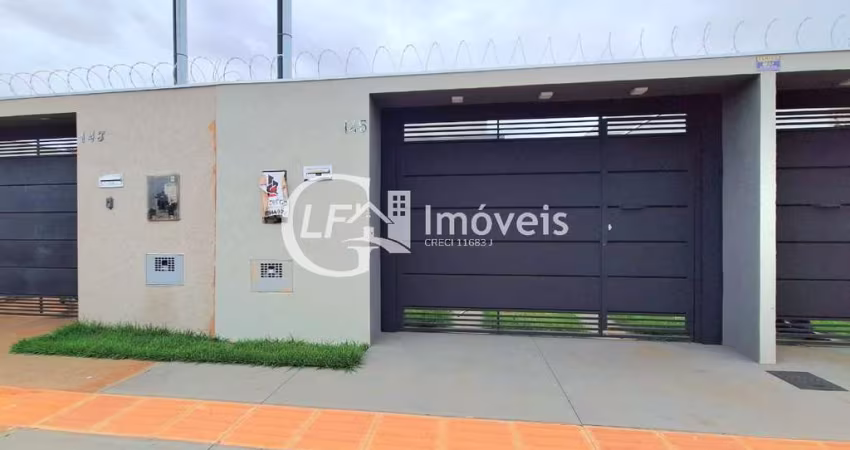 Casa à venda em Campo Grande-MS, Residencial Figueiras do Parque: 2 quartos, 1 suíte, 2 salas, 1 banheiro, 62,05 m². Venha conferir!