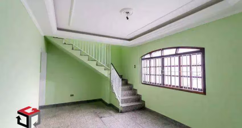 Sobrado para aluguel 3 quartos 1 suíte 3 vagas bangu - santo andré - sp