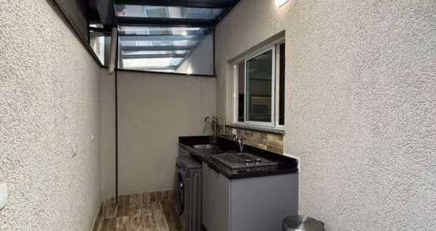 Cobertura 121 m² localizado no bairro alpina santo andré - sp