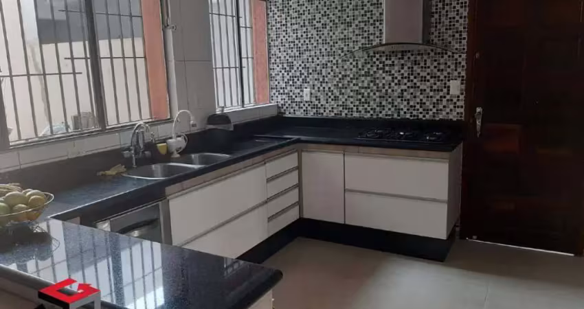 Sobrado à venda 3 quartos 1 suíte 2 vagas jamaica - santo andré - sp