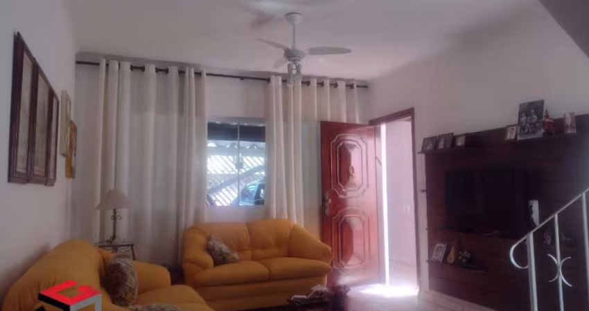 Sobrado- 167m², Localizado No Bairro Ocara Santo André - SP