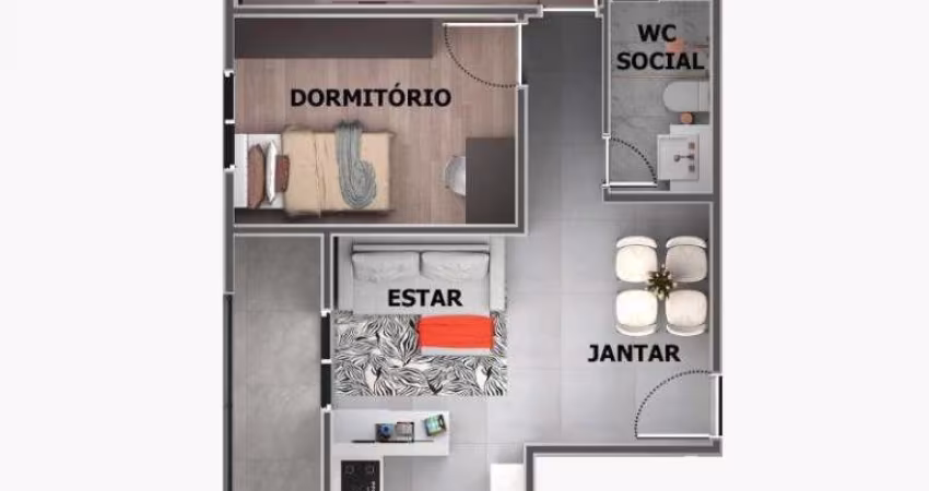 Apartamento à venda 2 quartos 1 suíte 1 vaga Rudge Ramos - São Bernardo do Campo - SP