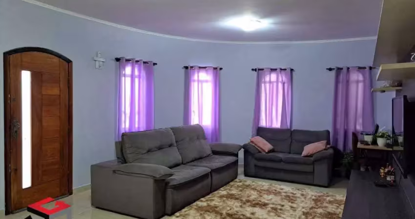 Sobrado à venda 3 quartos 6 vagas no bairro santo alberto - santo andré - sp