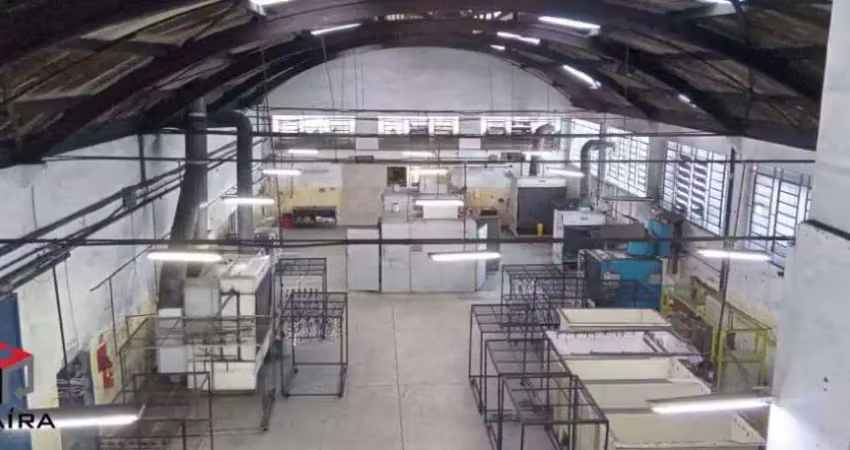 Galpão industrial com 2.950m² de terreno à venda campanário - diadema - sp