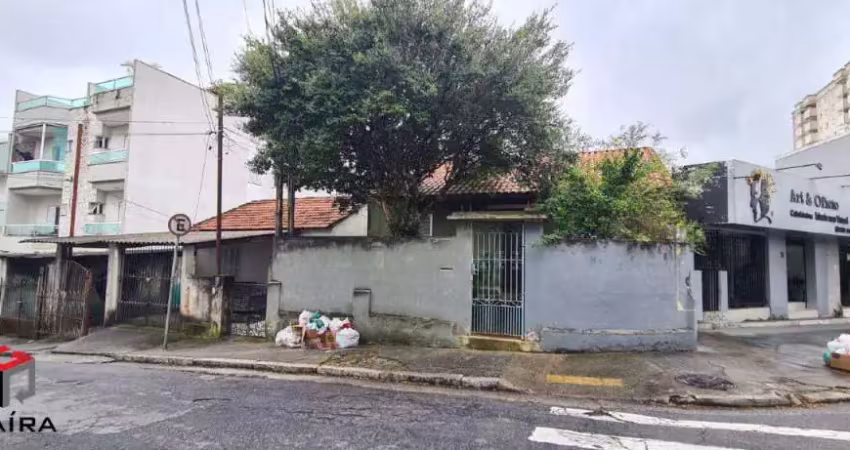 Terreno à venda na Rua Mauriti, 40, Vila Humaitá, Santo André