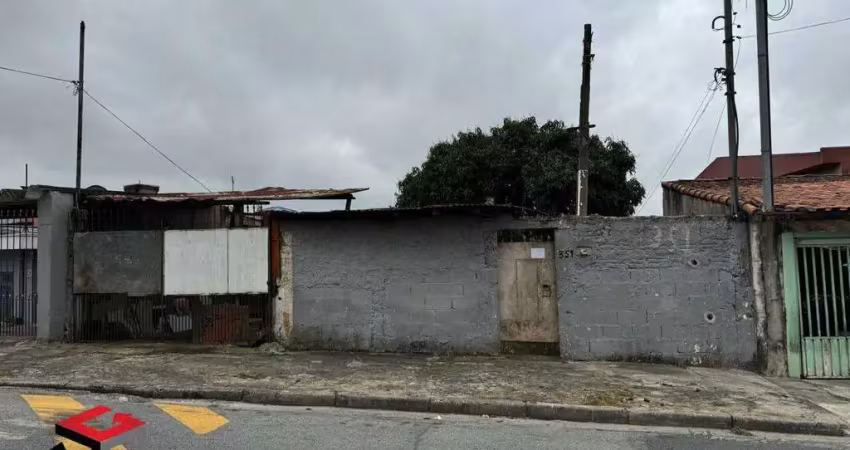 Terreno à venda na Rua Aqueronte, 351, Jardim do Estádio, Santo André