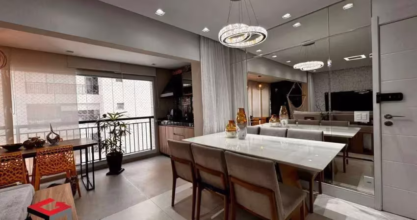 Apartamento à venda 3 quartos 2 suítes 2 vagas centro - são bernardo do campo - sp