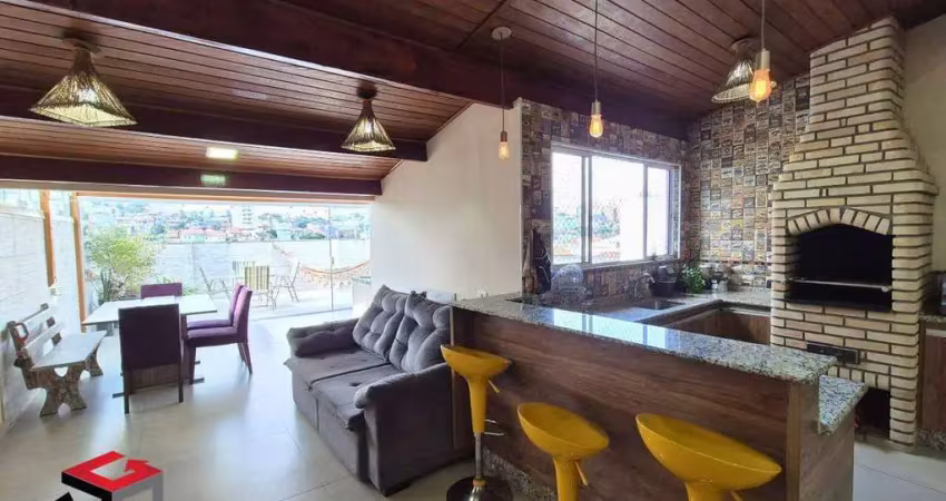Cobertura à venda 3 quartos 1 suíte 2 vagas curuçá - santo andré - sp