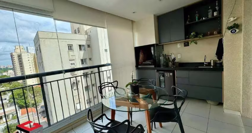 Apartamento a venda vila mascote, varanda gourmet, 2 suítes, 1 vaga, 86m2